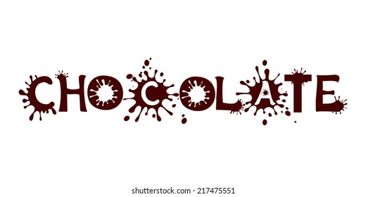 Chocolate.  Vector illustration 