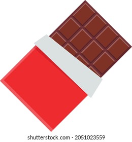chocolate Vector illustration on a transparent background. Premium quality symbols. Vector Line Flat color  icon for concept and graphic design.