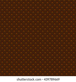 Chocolate wafer pattern, vector illustration