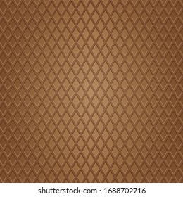 Chocolate waffle vector texture with highlights and shadows.