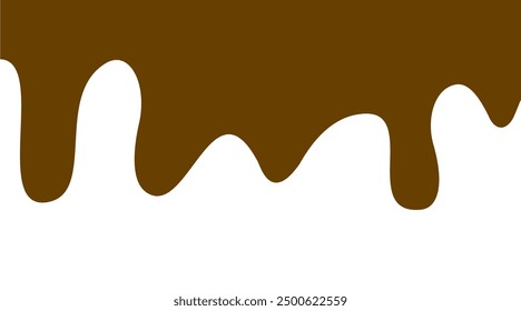 fondo de onda de chocolate. fondo fluido de chocolate. fondo líquido de chocolate. fondo de chocolate abstracto.	