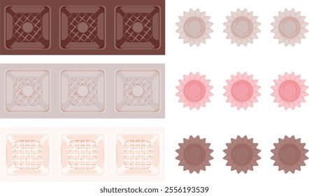 Chocolate Wrappers and Chocolate Containers