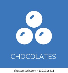  Chocolates icon. Editable  Chocolates icon for web or mobile.