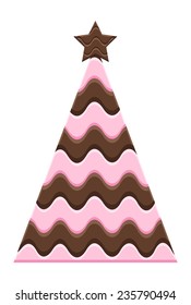 Chocolaty Christmas Tree Design