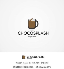 ChocoSplash Logo Template Design Vector