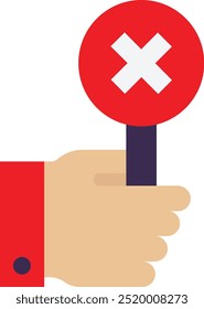 Wahl Business Entscheidung Symbol Vektor Flache Illustration