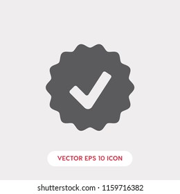 Choice button icon. Checklist, Checkpoint symbol. Checkmark symbol. Correct,agree,Check list icon vector illustration for web and mobil apps