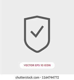 Safety Icon Shield Icon Vector Stock Vector (Royalty Free) 1705302205