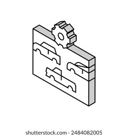 choice of car body type isometric icon vector. choice of car body type sign. isolated symbol illustration