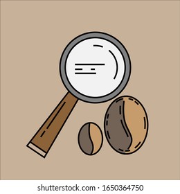 choice coffee beans vector.
can be a logo and icon