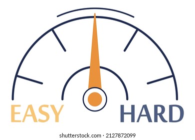 Choice concept. Difficult decision-making, success or failure. Two options dilemma, trying to choose one. Flat vector illustration