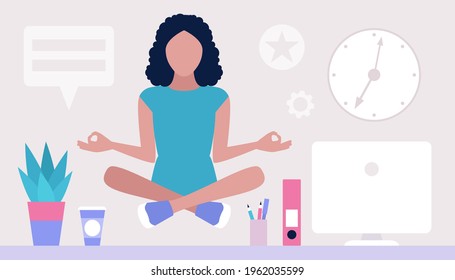 Choice concept. Young man holding heathy and junk in his arms. Colorful flat vector illustration.