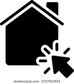 choice glyph icon illustration vector