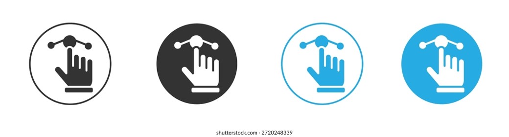 Icono de elección para App y Diseño web. Ilustración de elemento simple.