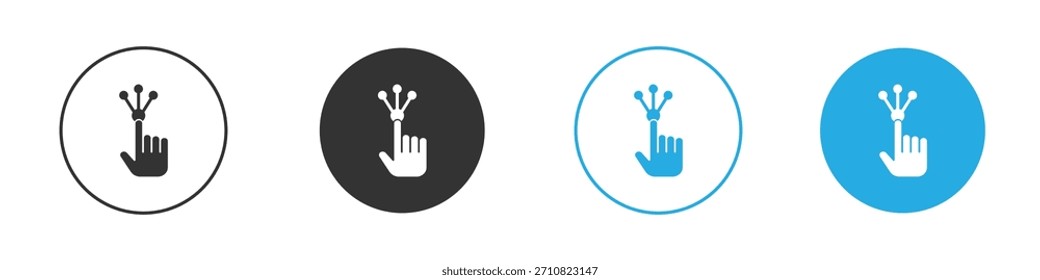 Icono de elección. Plantilla de diseño de iconos gráficos