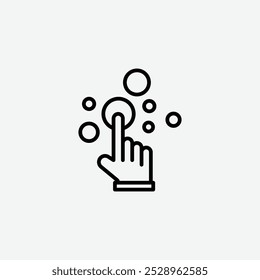 Choice icon isolated on the white background.