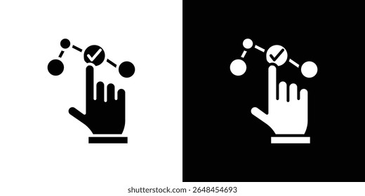 Choice icon symbol collection. Flat vector stock illustration.