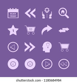 choice icon. choice vector icons set search house, left right arrows, black friday calendar and bulb head
