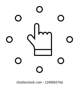 choice icon, vector illustration