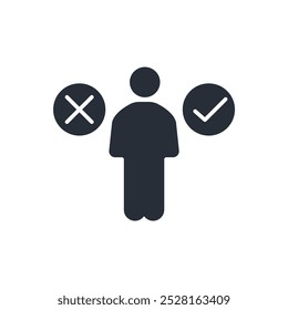 Auswahlsymbol. vector.Editable stroke.linear style Zeichen zur Verwendung Web-Design, logo.Symbol-Illustration.
