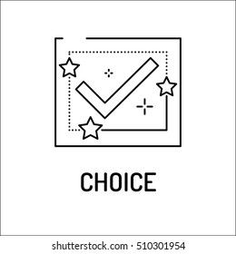 CHOICE Line icon