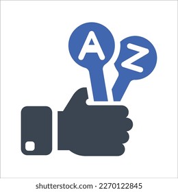 Choice option icon, Vector Graphics