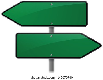 Choice Options Road Sign