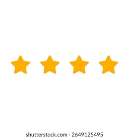 escolha, classificação, ilustração, serviço, satisfação, positivo, estrela, voto, , amarelo, isolado, ícone, conceito, status, favorito, sucesso, qualidade, cinco, classificação, avaliação, feedback, assinar, classificação