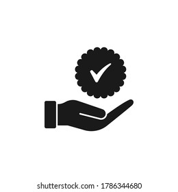 Diseño de iconos de valor de elección. Concepto de símbolo de servicio superior aislado en fondo blanco. Ilustración del vector