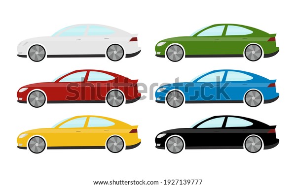 Choise of modern\
car colors. Electric Petrol or gasoline car models. 4-door sedan\
for couple or family\
usage