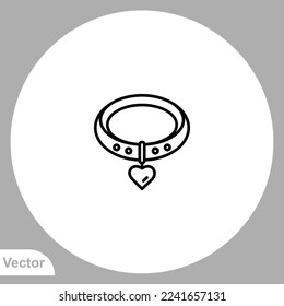 Choker icon sign vector,Symbol, logo illustration for web and mobile