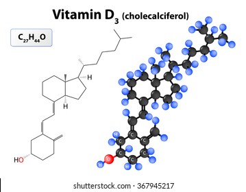 Cholecalciferol Or Vitamin D3.