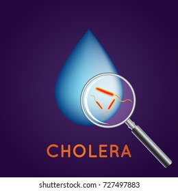CHOLERA logo vector icon design illustration