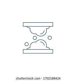 Cholesterol, Dermatology, Lipid, Skin Bold Line Icon On White. Medicine Concept. Vector Icon For Design