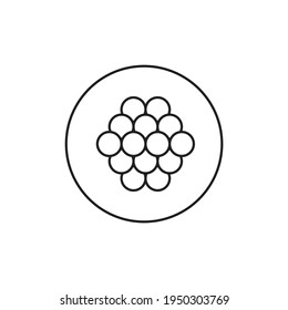 Diseño de iconos de colesterol. ilustración vectorial