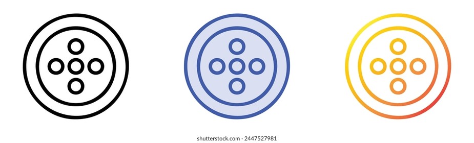 Icono de colesterol. Diseño de estilo de relleno lineal, azul y degradado aislado sobre fondo blanco