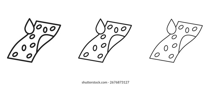 Icono del colesterol. Ilustración de elemento simple. Puede ser utilizado para el Web y el móvil.