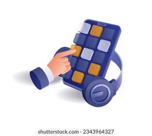 Elegir una aplicación en un smartphone