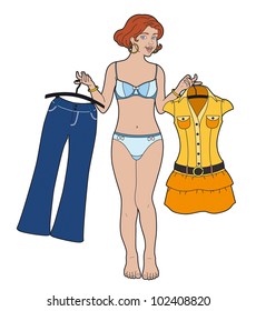 Choose between dress and pants