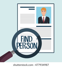choose find cv man