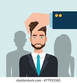 choose find person man