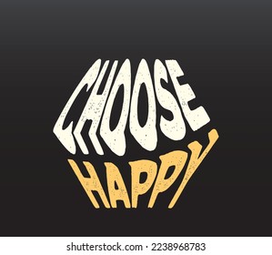 
choose happy vector Concept eps art