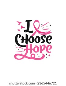 I choose hope breast cancer awareness