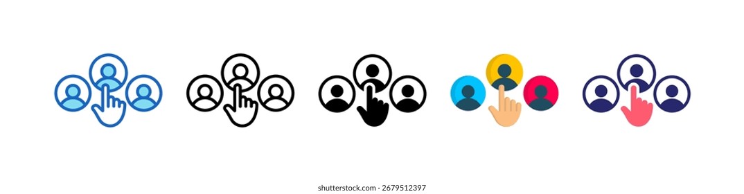 Wählen Sie Symbol für Sammlung mehrerer Stilsätze.