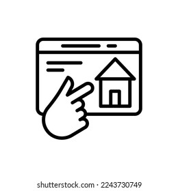 Choose icon in vector. Logotype