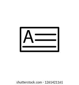 choose, text, box icon. Can be used for web, logo, mobile app, UI, UX