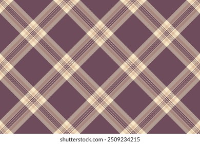 Choose texture seamless textile, commerce background vector fabric. Invitation tartan pattern check plaid in light and pink colors palette.