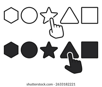 Choose variation icon. Illustration vector