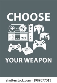 76 Choose your weapon Images, Stock Photos & Vectors | Shutterstock