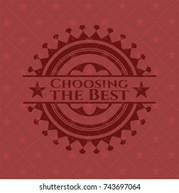 Choosing the Best red emblem